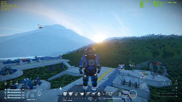 Space Engineers Обзор обновления! Update 1.186 - Major Overhaul of Visuals, Audio and Wheels смотреть онлайн