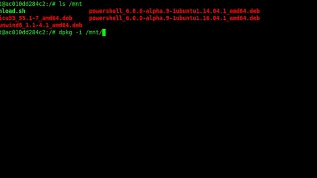 Installiere PowerShell mit Docker in einem Linux Ubuntu Container смотреть онлайн