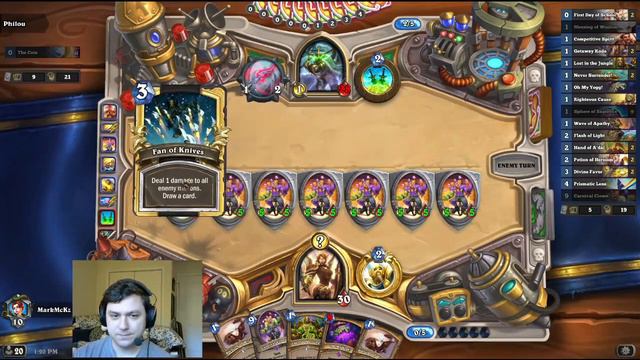 TURN 4 Carnival Clown! 28/28 in STATS! Paladin Wombo Combo! | Hearthstone смотреть онлайн