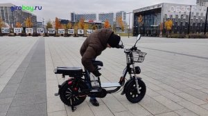 JETSON MONSTER CROSS - на внедорожных покрышках. Электровелосипед для зимних дорог!