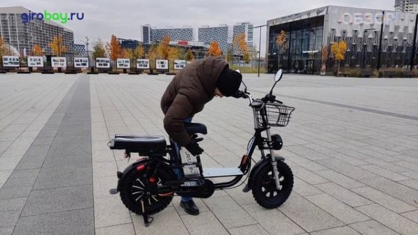 JETSON MONSTER CROSS - на внедорожных покрышках. Электровелосипед для зимних дорог!