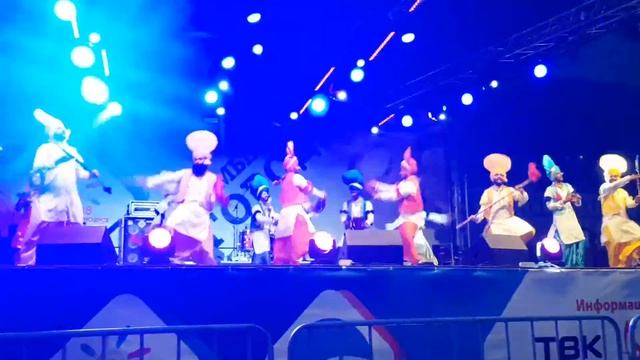 Танцевальный коллектив «Пунджаби фолк денс энд вирасат клуб» Индия на АТФ-2016 смотреть онлайн