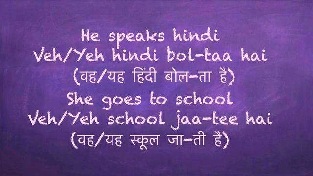 Present Tense Formula for 3rd Person | #Make#Hindi#Sentence смотреть онлайн
