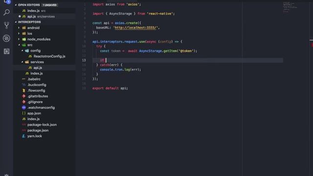 Como usar Interceptors nas Requisições com Axios смотреть онлайн