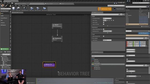 Blueprint MOBA Minion/Creep AI: Spawning Waves | 02 | Live Training | Unreal Engine смотреть онлайн