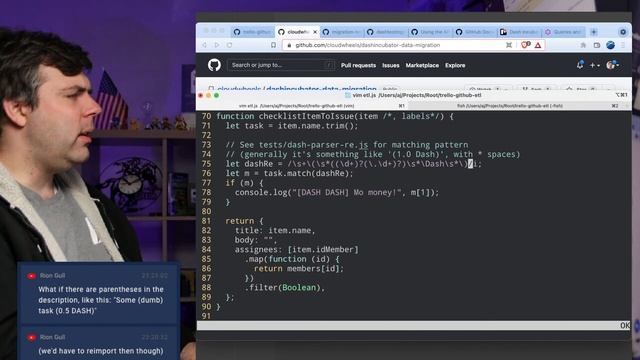 JavaScript-ing & Hanging out: ETL Extract Trello, Transform, Load GH Projects (Part.3) смотреть онлайн