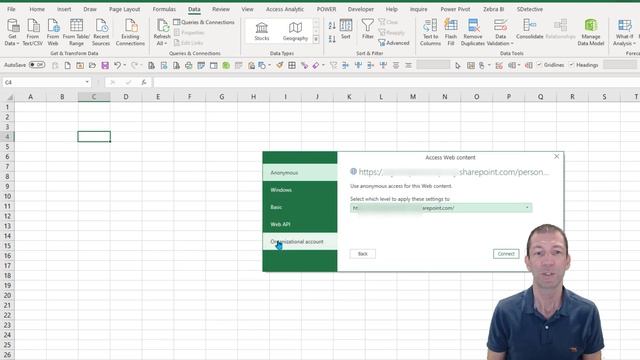 How to connect to an Excel or CSV File on SharePoint / OneDrive using Power Query смотреть онлайн