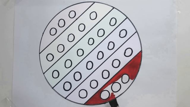 How To Draw A Pop It? Bolalar Uchun Oson Rasm Chizish Рисуем поп ит круг для малышей #FunKeepArt