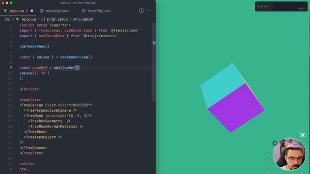 TresJS - Animate your 3D Objects with Vue смотреть онлайн