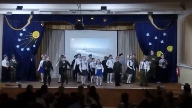 Смотр строя и песни Моя армия (3 класс) смотреть онлайн