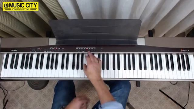 Demo Đàn Piano Casio PX-100 - Music City смотреть онлайн