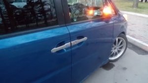 электропривод двери с кнопки Honda Stepwgn rg