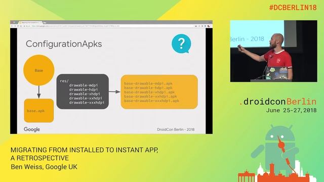 #DCBERLIN18 206 Weiss MIGRATING FROM INSTALLED TO INSTANT APP, A RETROSPECTIVE Day2 смотреть онлайн