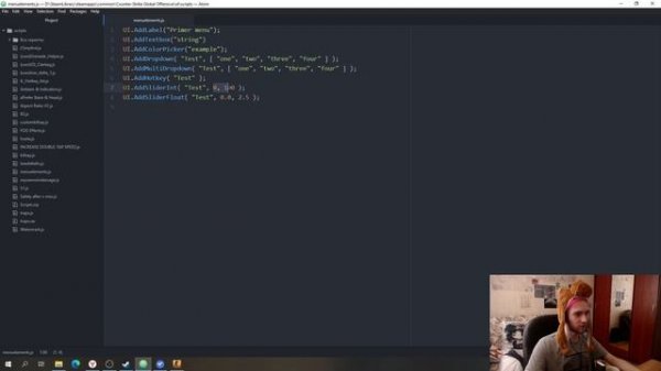 Добавляем элементы меню в JS-скрипт и взаимодействуем с ними | Как писать JS/LUA-скрипты #2