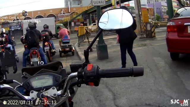 SJCAM C200 Video Test @1920 x 1080P 60fps LOW / Road Test / Body Camera / Stabilization v12 смотреть онлайн
