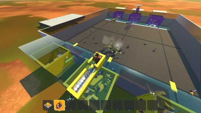 I Built a Clash Royale Style Robot Battle Arena in Scrap Mechanic! смотреть онлайн