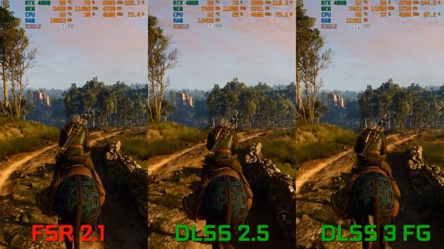 The Witcher 3 PC Next-Gen Update | 1440p FSR 2.1 vs DLSS 2.5 vs DLSS 3 Frame Generation | RTX 4080 смотреть онлайн