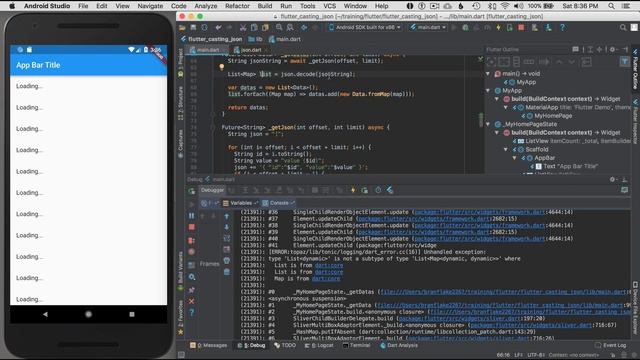 Flutter - Upgrading to Dart 2, JSON & Casting смотреть онлайн