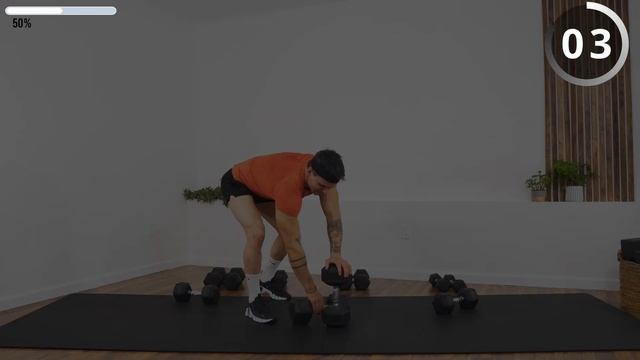 45 Min Intense FULL BODY DUMBBELL WORKOUT | Strength + Muscle Building смотреть онлайн