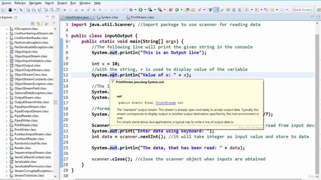Lecture 7 Java Input And Output Techniques смотреть онлайн