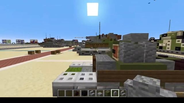 Renault R35 Minecraft World War Two Tutorial смотреть онлайн