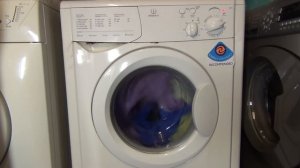 Indesit WI101: Cotton 60'c + Rapid