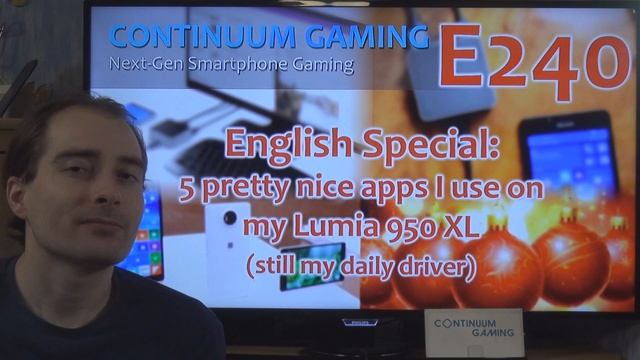Microsoft Continuum Gaming: Special Edition Episode 240 in EN! (5 pretty nice apps for Lumia 950XL) смотреть онлайн