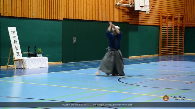 Ryushin Shouchi Ryu Iaijutsu, YAHAGI Soke, 2016 Seminar Wien, Österreich