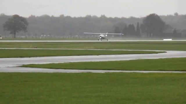 Test flight N210SH Cessna P210N ''Silver Eagle'' at Teuge Airport смотреть онлайн