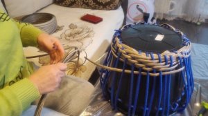 ПЛЕТЕНИЕ КАШПО ОДНОЙ ЛОЗОЙ .СПИРАЛЬ.