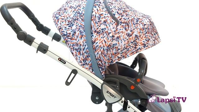 Коляска 3 в 1 Anex Sport New (Анекс Спорт Нью) смотреть онлайн