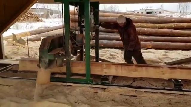 Производство обрезной доски смотреть онлайн