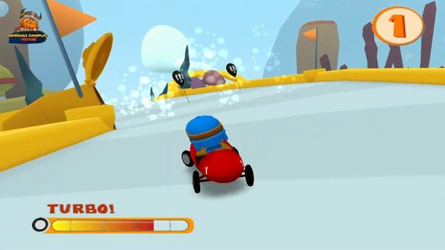 Pocoyo Racing | Cartoon Game Walkthrough Nintendo Wii Games New Beginning