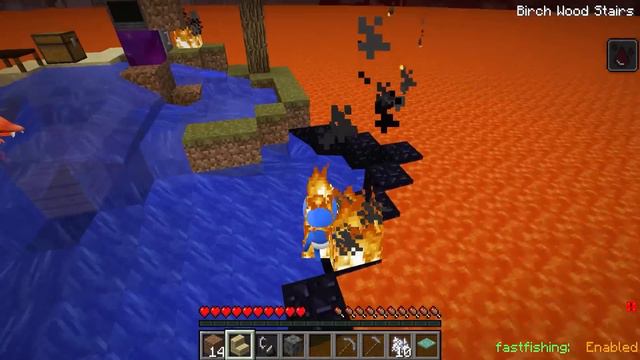 RAINBOW FRIENDS FLOOR IS LAVA SURVIVAL! (Minecraft) смотреть онлайн