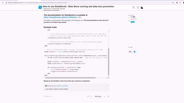 How to Use DataStore2 on Roblox - Easiest Method смотреть онлайн