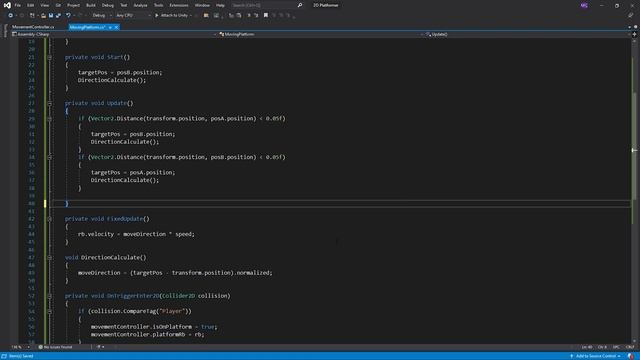Unity 2D Advanced MOVING PLATFORM | Unity 2D Platformer Tutorial #5 смотреть онлайн