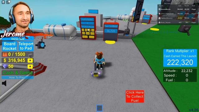 Making The BEST Space Rocket In Roblox смотреть онлайн