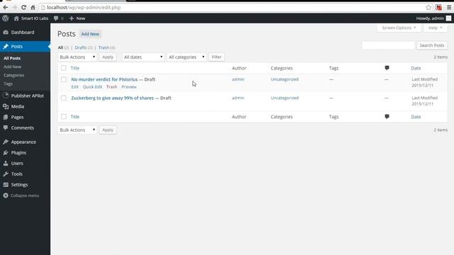 Quick preview Wordpress Publisher Autopilot plugin смотреть онлайн