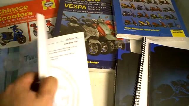 Manuals for Mechanics, Shops, Scooter Buggy owners смотреть онлайн
