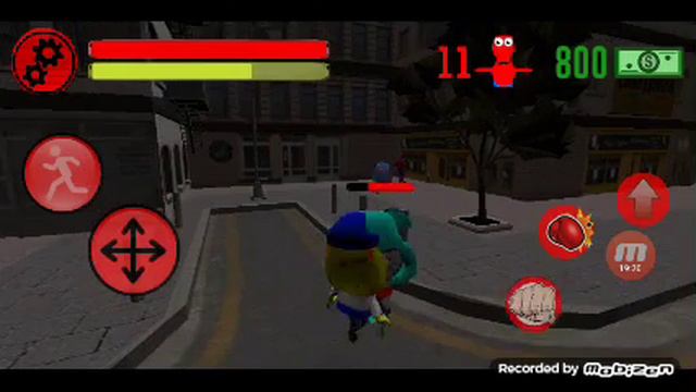 Продолжаю Играть в Спанч боб Соседи в нижнем городе спас всех друзей. смотреть онлайн