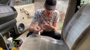 ПРОВЕРКА ЛАЙФХАКА: Химчистка велюрового салона. Перекись водорода против покупной химии