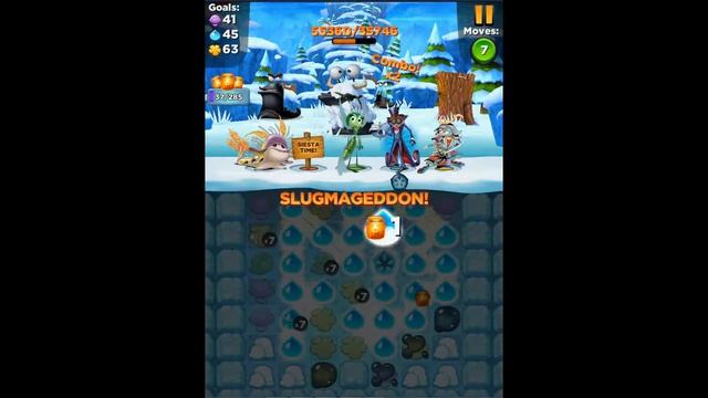 Best Fiends Hero Level 594 (Snowdrift Summit) (No Bonus) смотреть онлайн