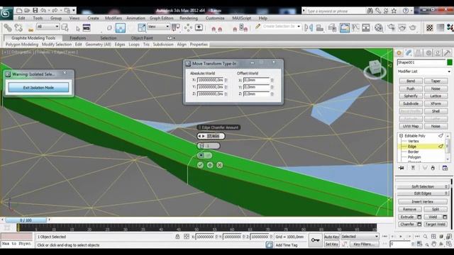 Создание тротуара на рельефе в 3ds max смотреть онлайн