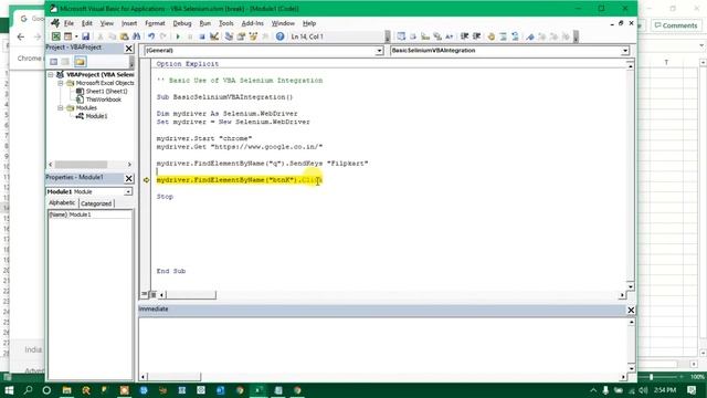 VBA - VBA Selenium Integration | Integrate Selenium WebDriver with Visual Basic for Application. смотреть онлайн