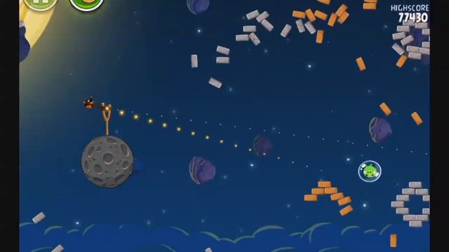 Angry Birds Space - Pig Bang 1-14 Walkthrough 3 Stars смотреть онлайн