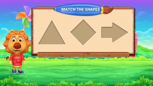 Учим формы на английском. Обучающие видео для детей.