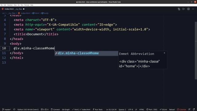 Emmet Abbreviation - Dicas de produtividade no VS Code (Digite código 2x mais rápido) смотреть онлайн