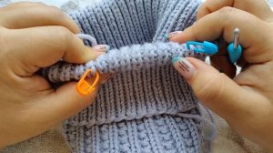 Детская ШАПКА? Подробный МК✨ вязаный подклад ??