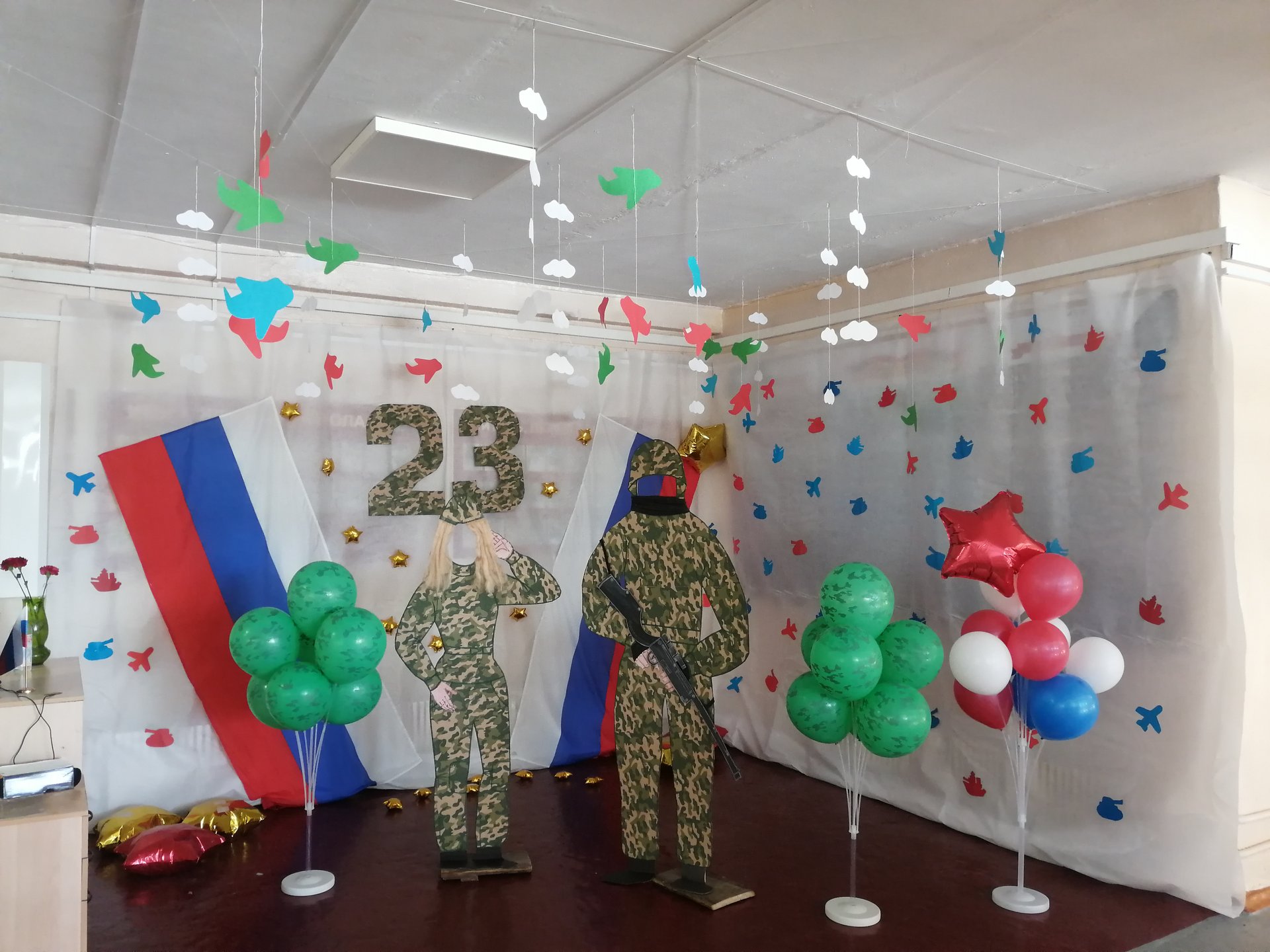 часть 1 (смотр строя и песни)