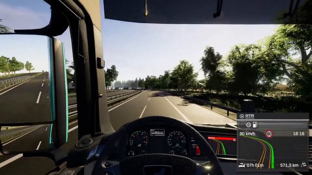 On The Road PS5 на руле Hori Racing Wheel APEX PS5 смотреть онлайн